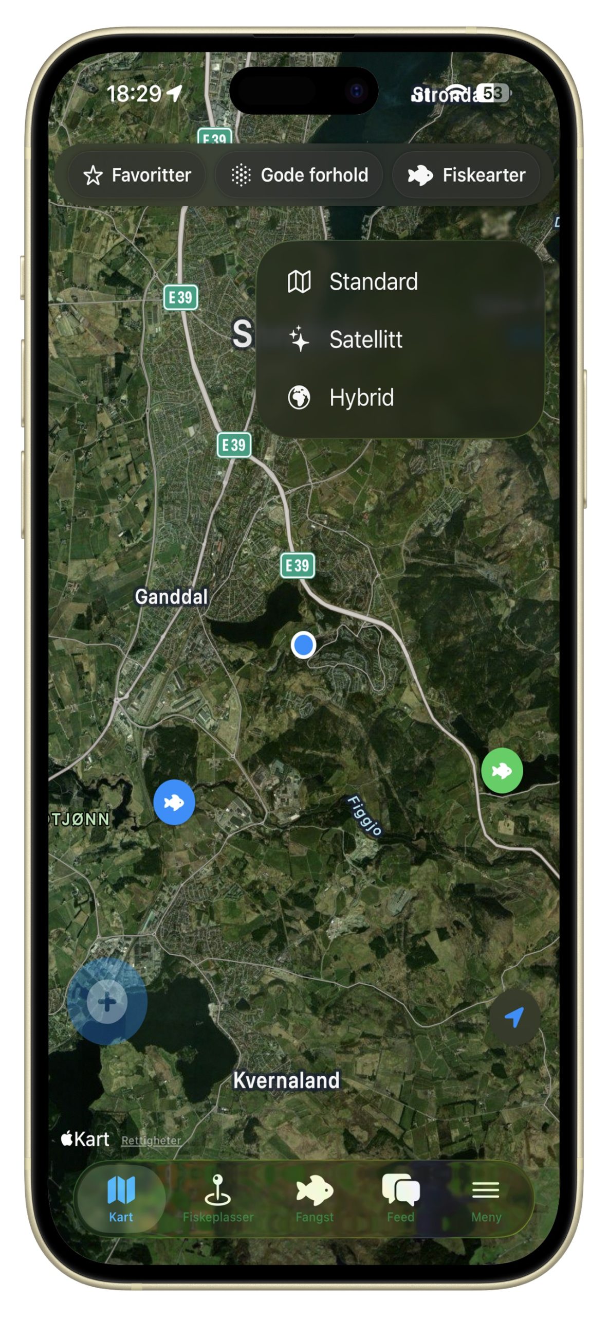 FisketipsNorge – kartvisning