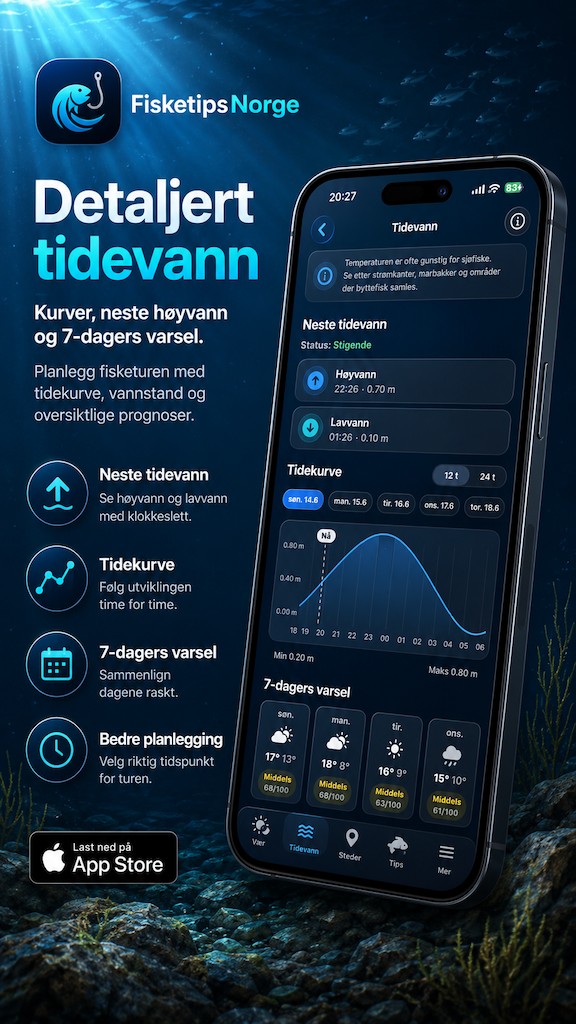 Tides and 7-day forecast