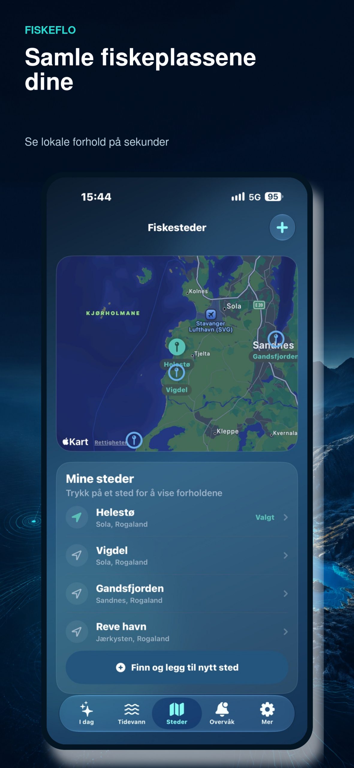 Lagrede fiskesteder