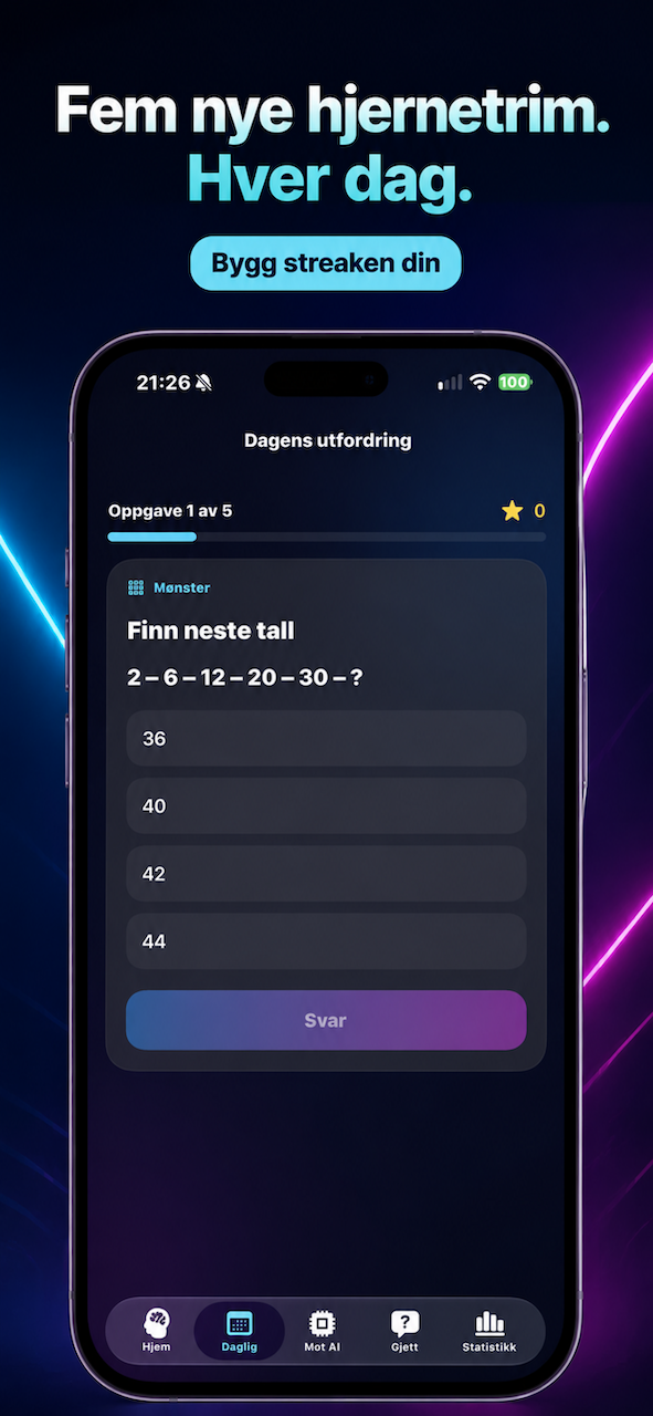 Mind vs AI – dagens utfordring