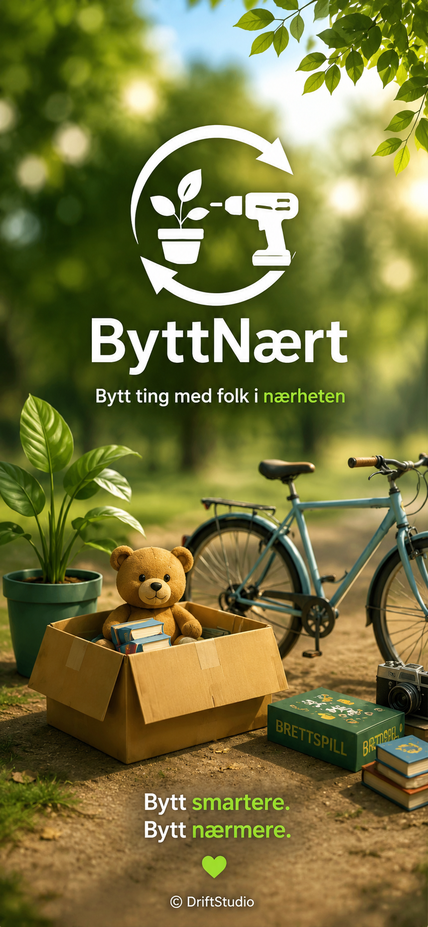 ByttNært – bytt ting med folk i nærheten