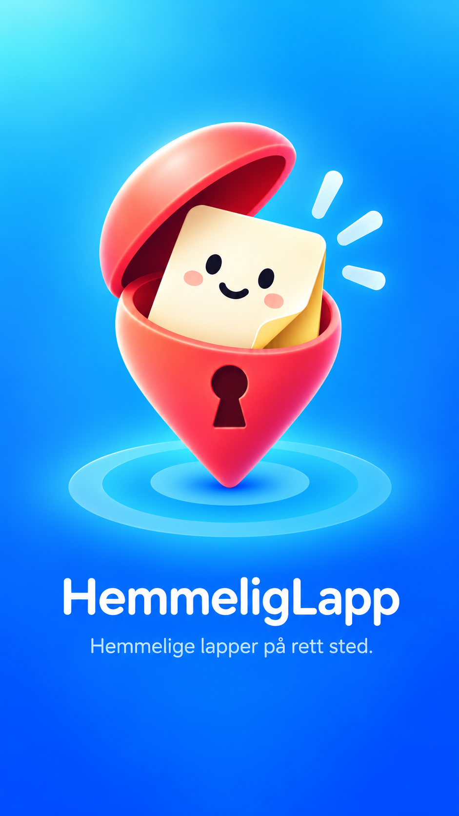 HemmeligLapp – hemmelige lapper på rett sted